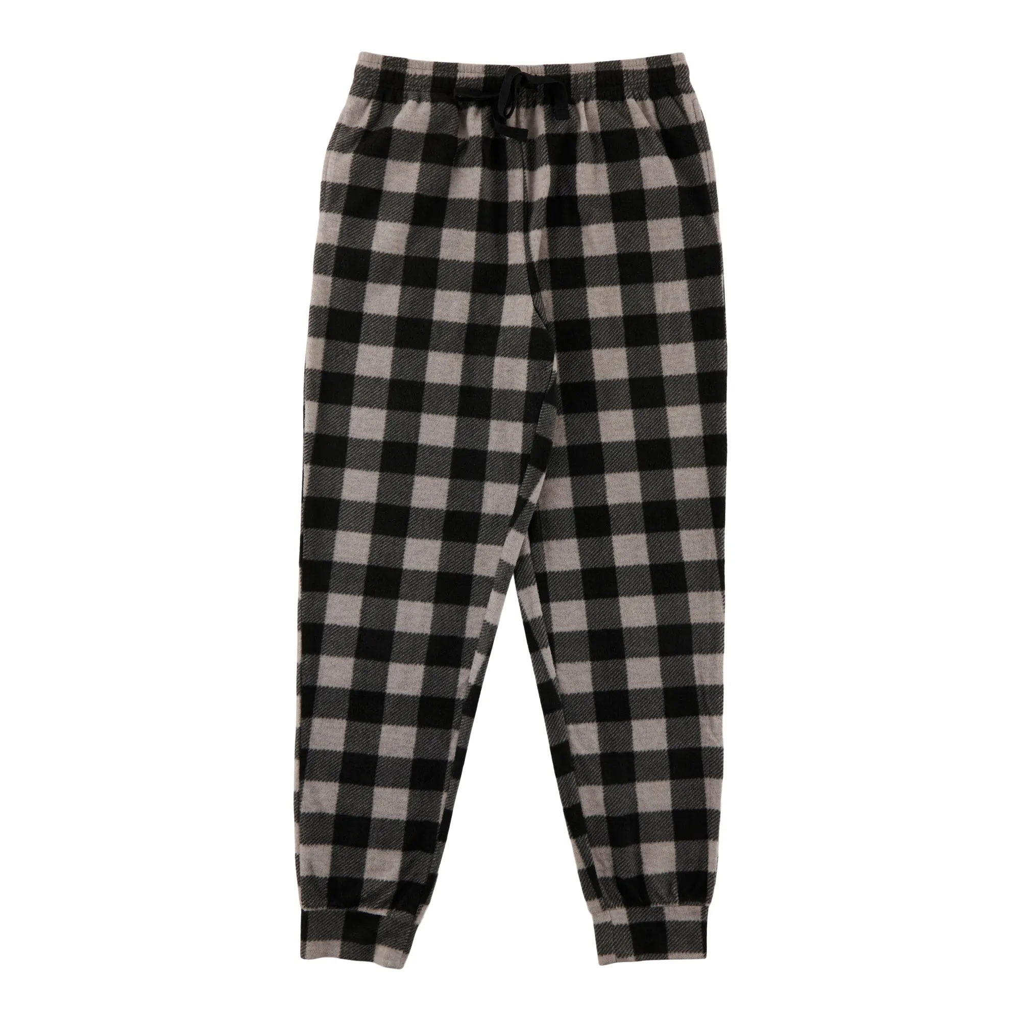 Mountain Ridge Men's Plaid Micropolar PJ Joggers
