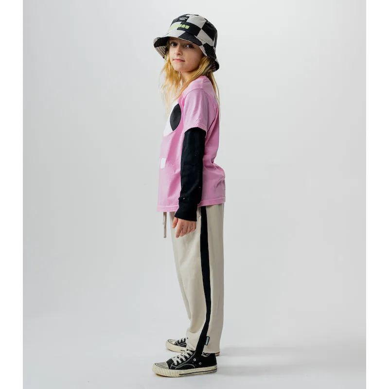 NUNUNU Sporty Sweatpants Smokey Natural