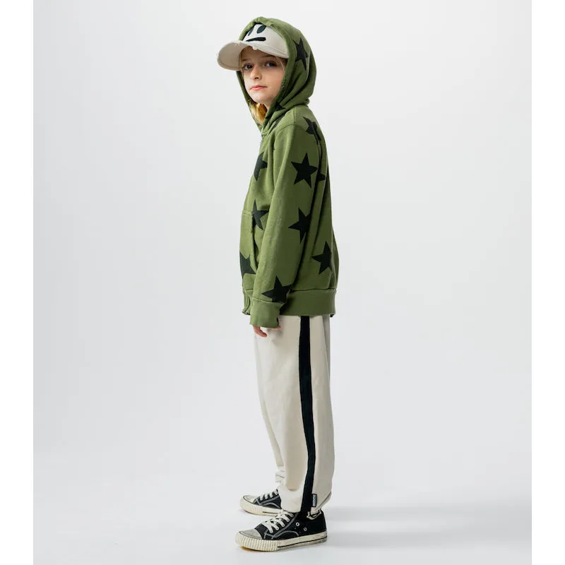 NUNUNU Sporty Sweatpants Smokey Natural