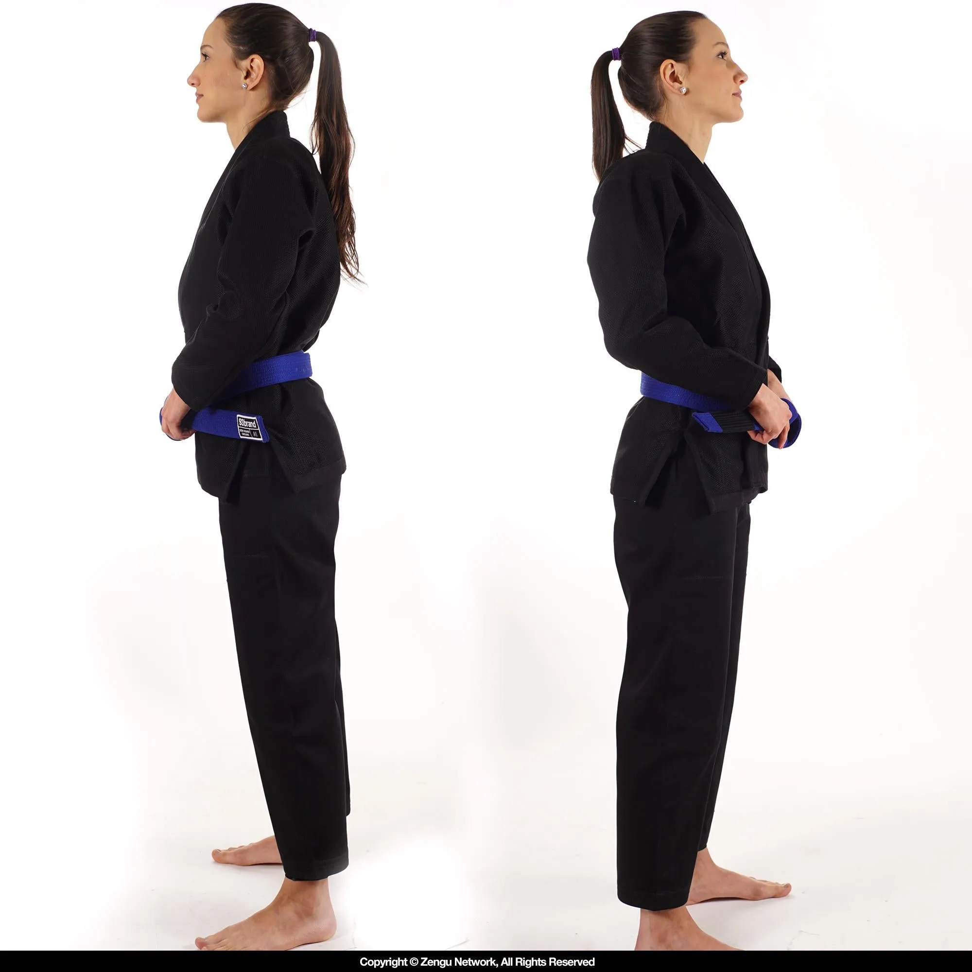 Original Standard Issue Women's Jiu Jitsu Gi (First Gen) - Black (WHOLESALE)