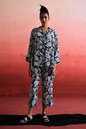 QIAN - MJ Shirt & Pant Co-Ord Set