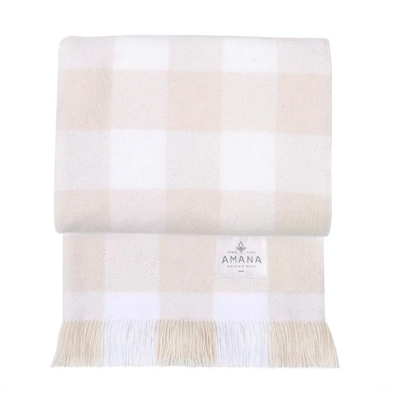 Rob Roy Check Cotton Throw Blanket