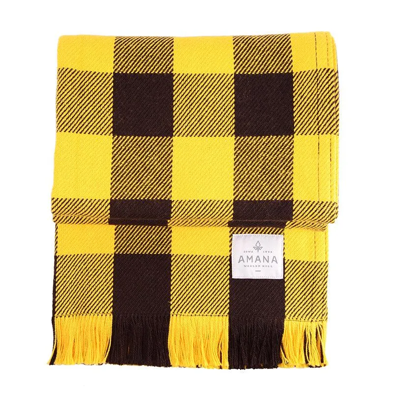 Rob Roy Check Cotton Throw Blanket