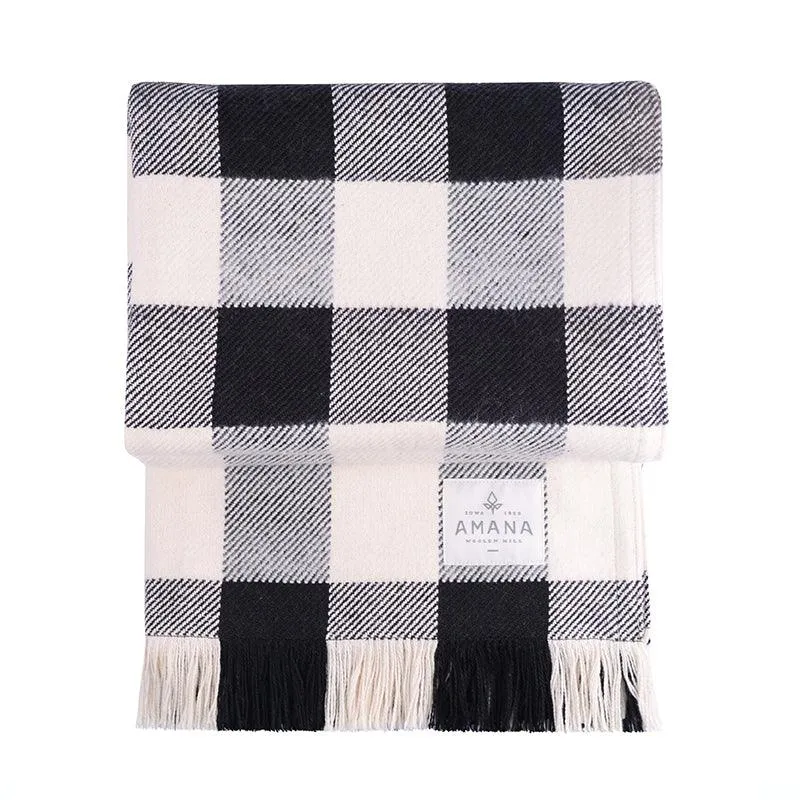 Rob Roy Check Cotton Throw Blanket