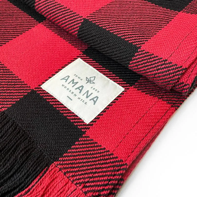 Rob Roy Check Cotton Throw Blanket