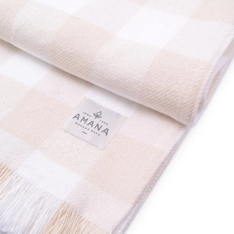 Rob Roy Check Cotton Throw Blanket