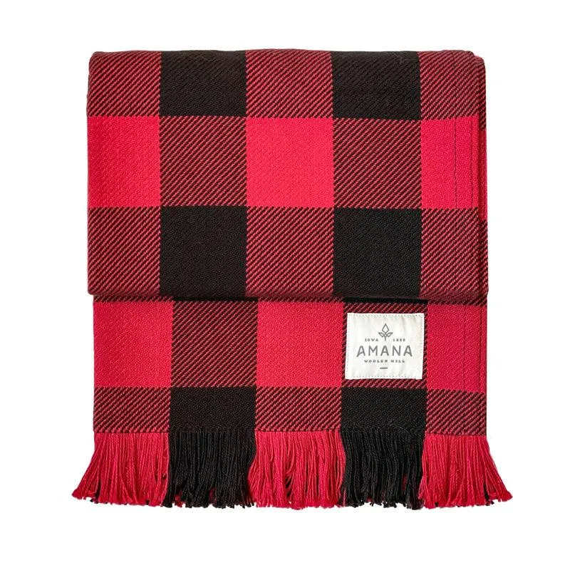 Rob Roy Check Cotton Throw Blanket