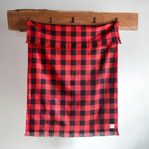 Rob Roy Check Cotton Throw Blanket