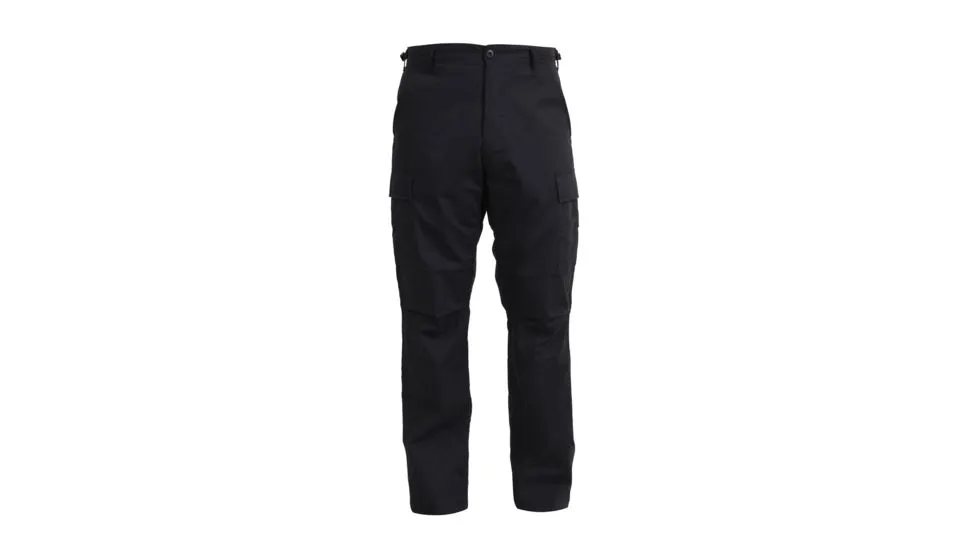 Rothco SWAT Black Cloth BDU Pants - Size 2XL
