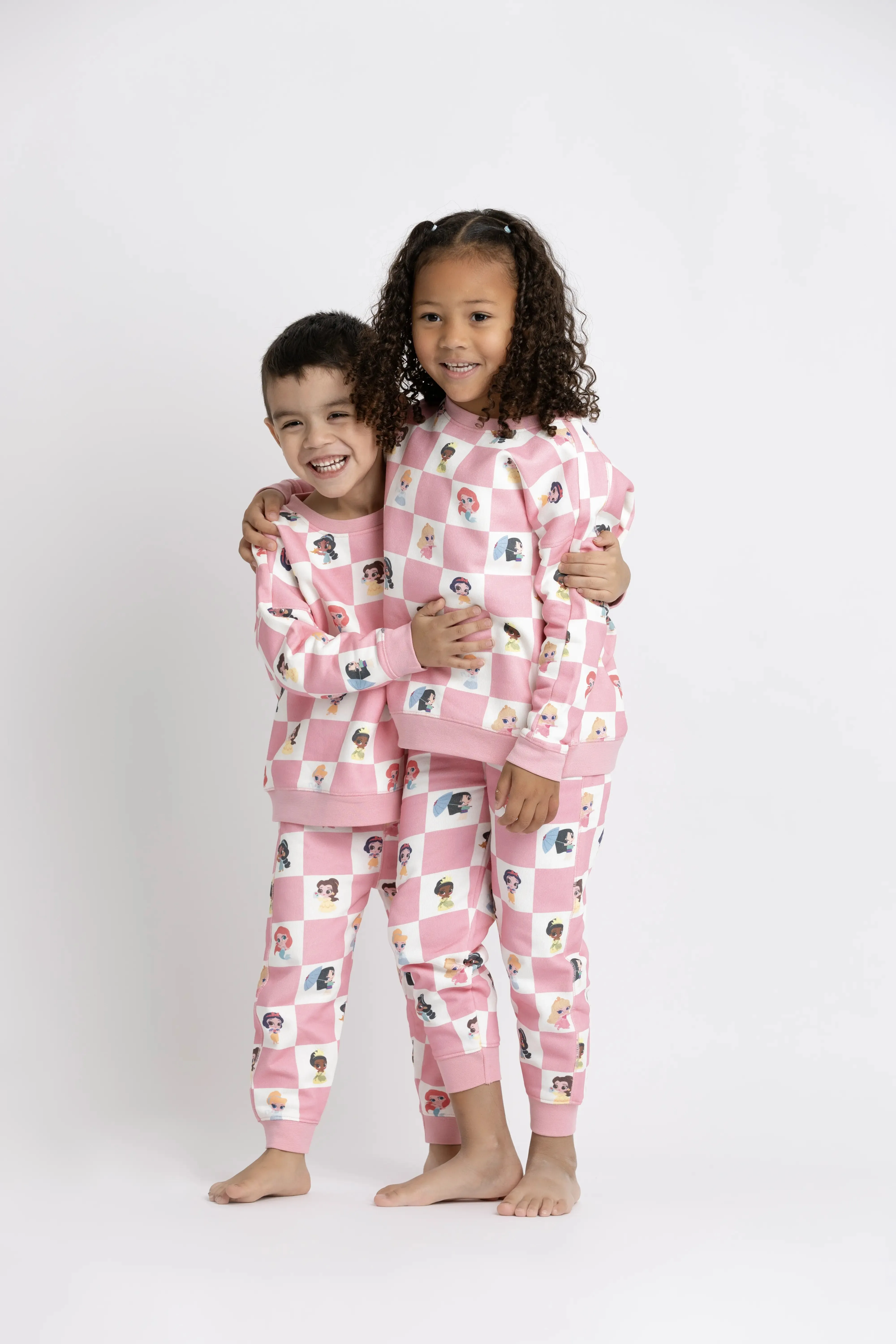 SALE - Sporty Sweatsuit Bundle_Disney Princess Checkerboard