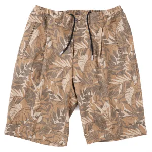 Sartorio Floral Print Drawstring Shorts