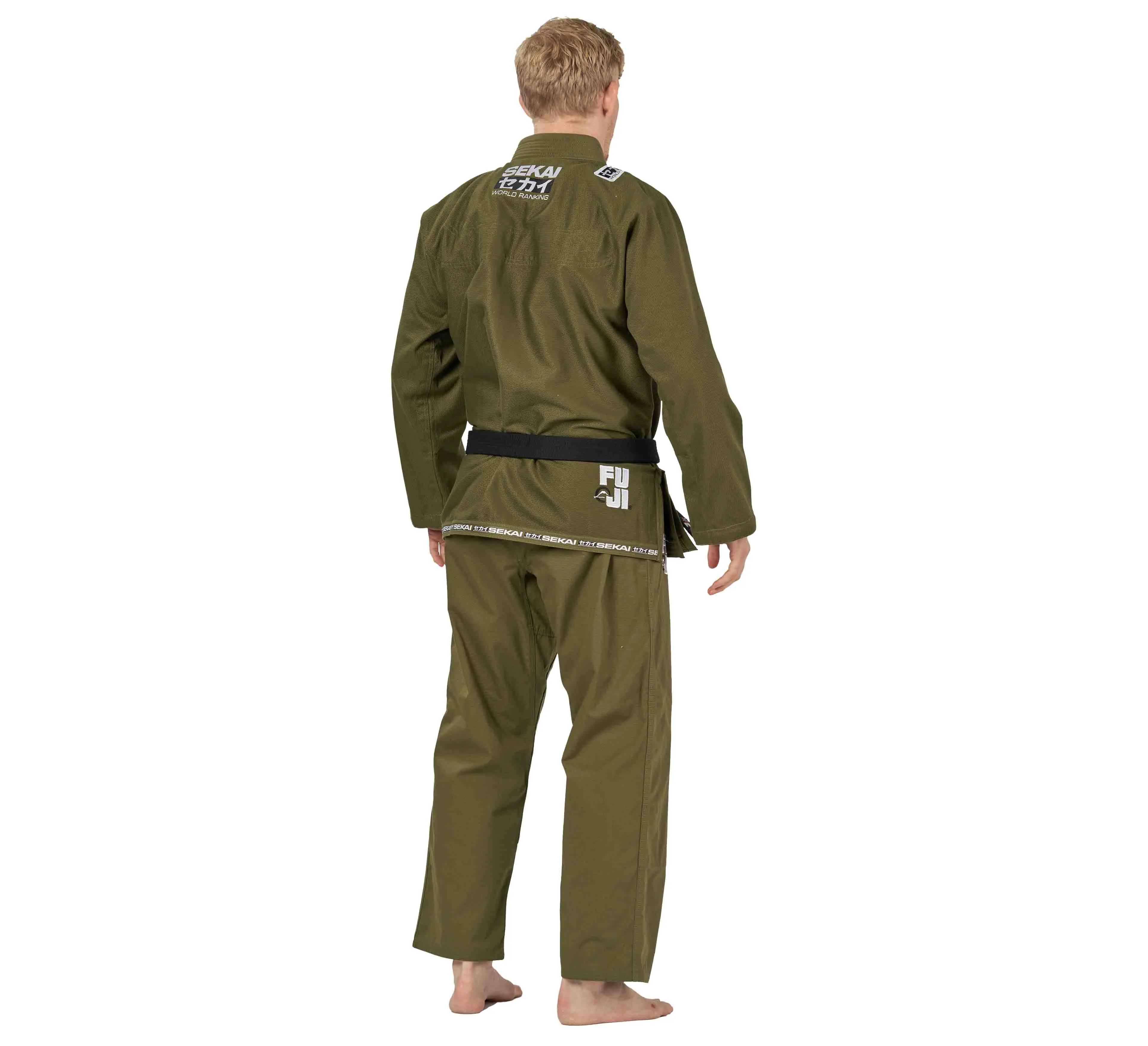 Sekai 2.0 BJJ Gi Military Green/Black
