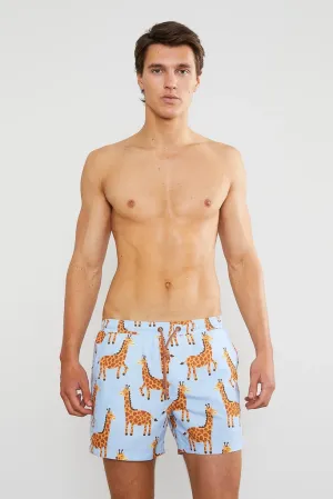 Skwosh Club MENS LONG NECK SWIM SHORTS