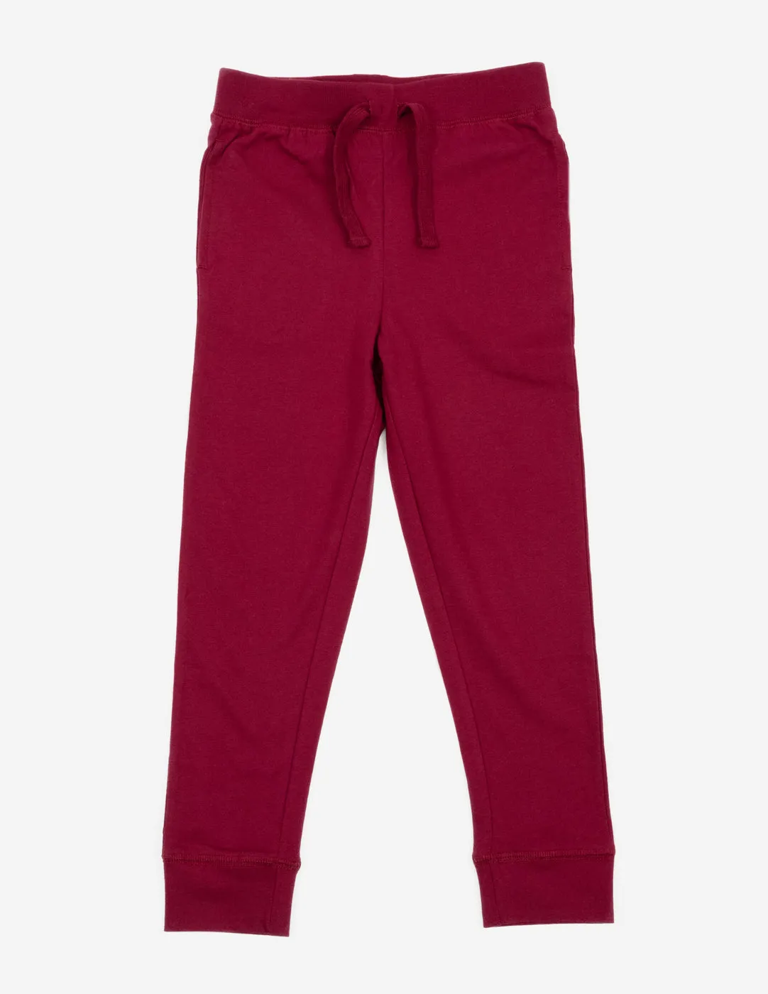 Solid Neutral Color Drawstring Pants