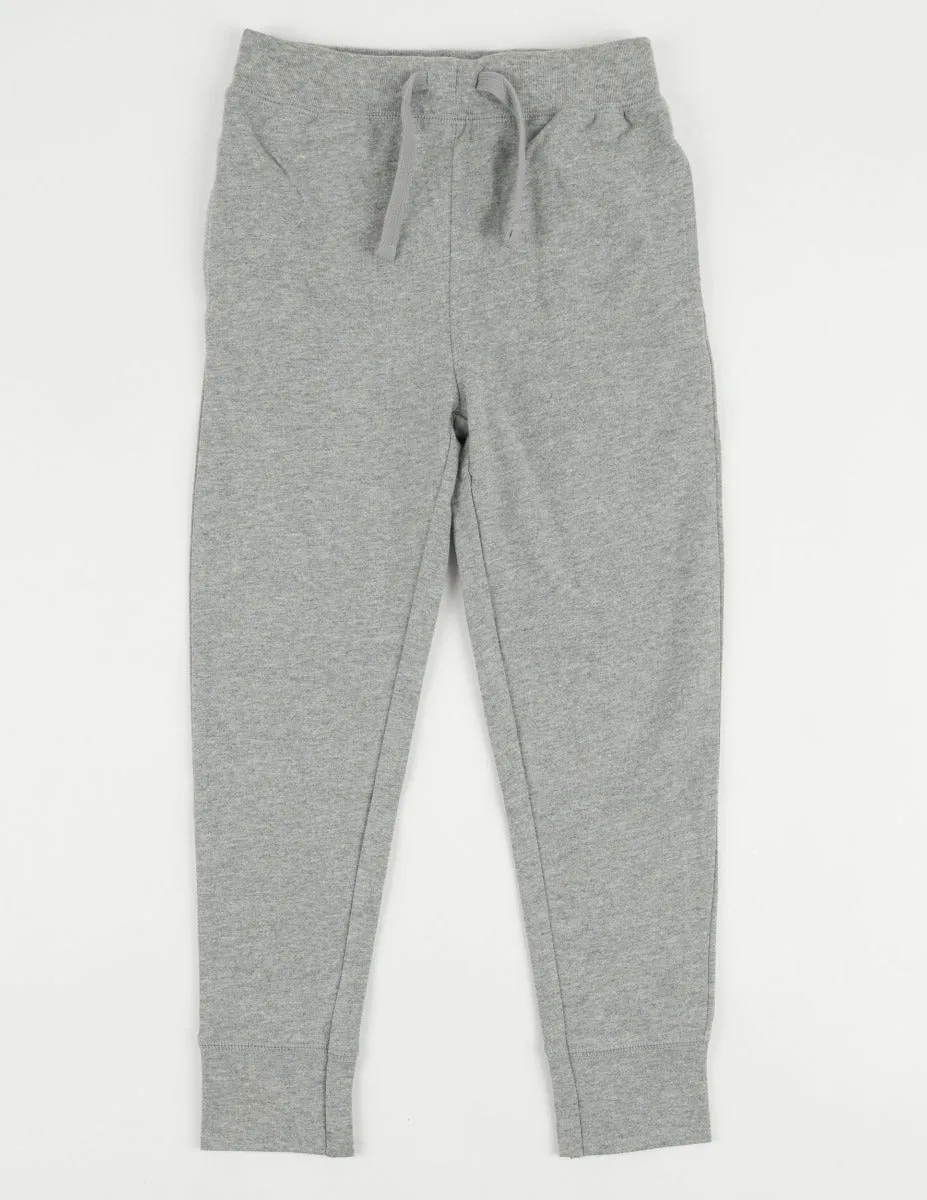 Solid Neutral Color Drawstring Pants