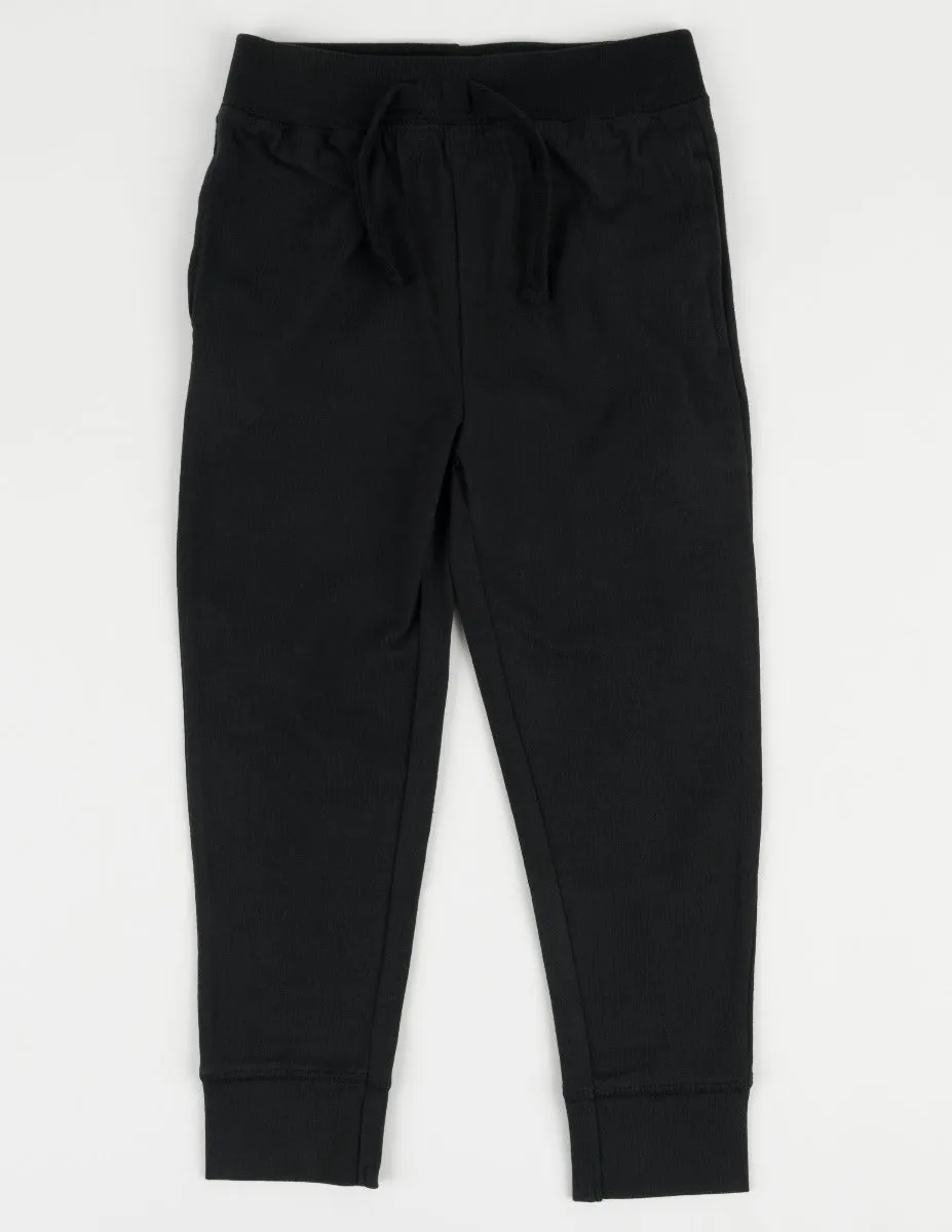 Solid Neutral Color Drawstring Pants