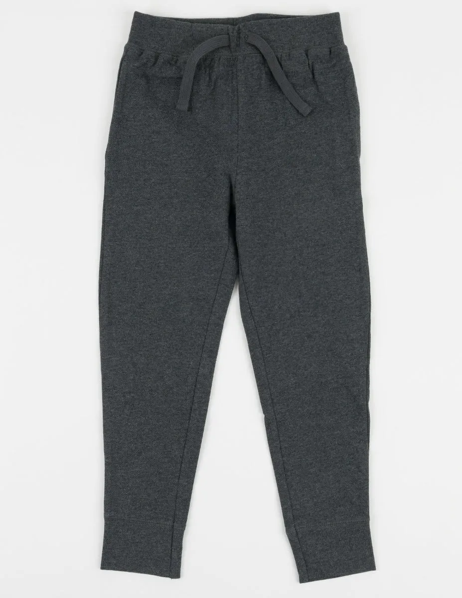 Solid Neutral Color Drawstring Pants