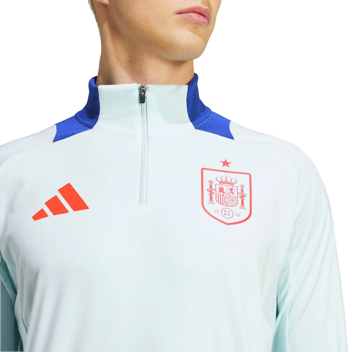 Spain light blue training technical Soccer tracksuit 2024/25 - Adidas