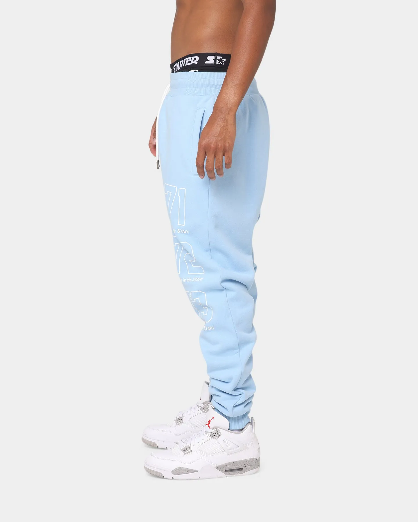 Starter Look For Stars Track Pants Light Blue