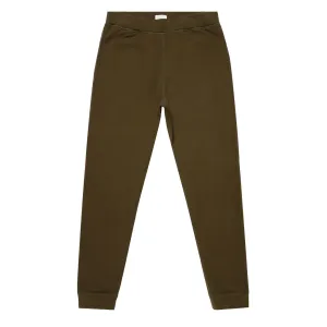 Sunspel Loopback Track Pant Dark Moss