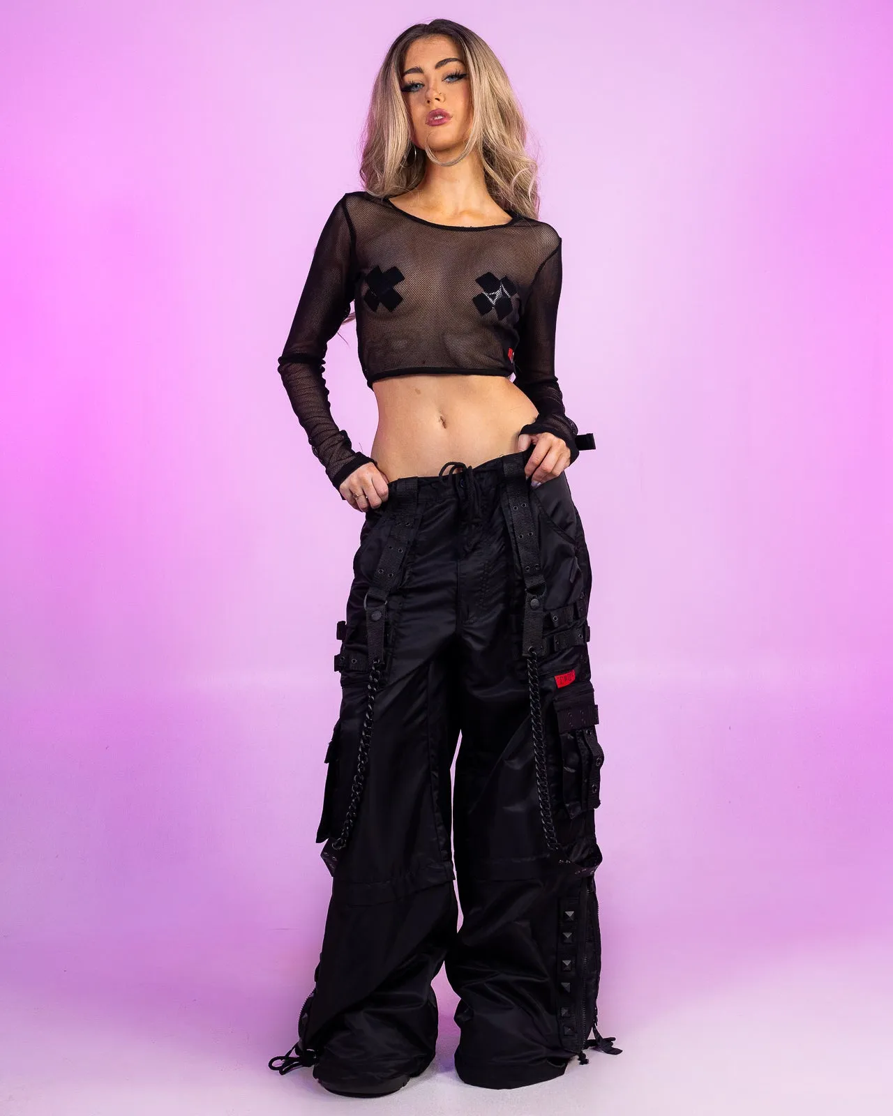 Tripp NYC Black Space Out Pants