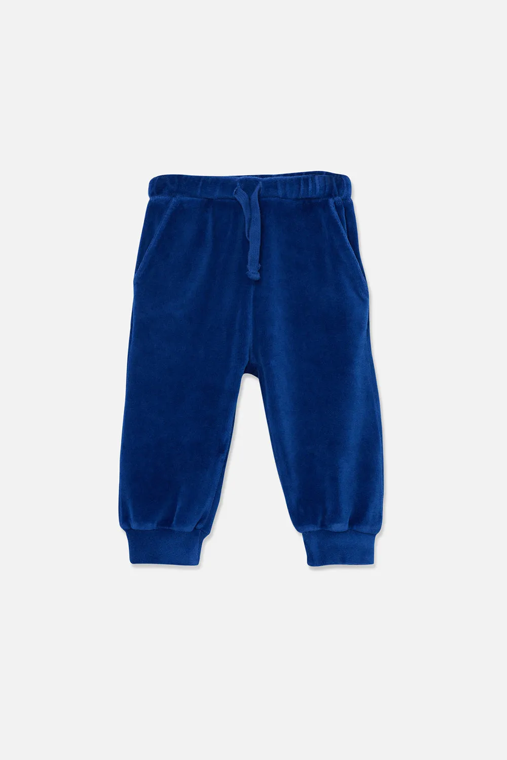 Velour baby pants