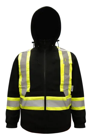 Viking® Men's Fleece Hooded Safety Sweatshirt