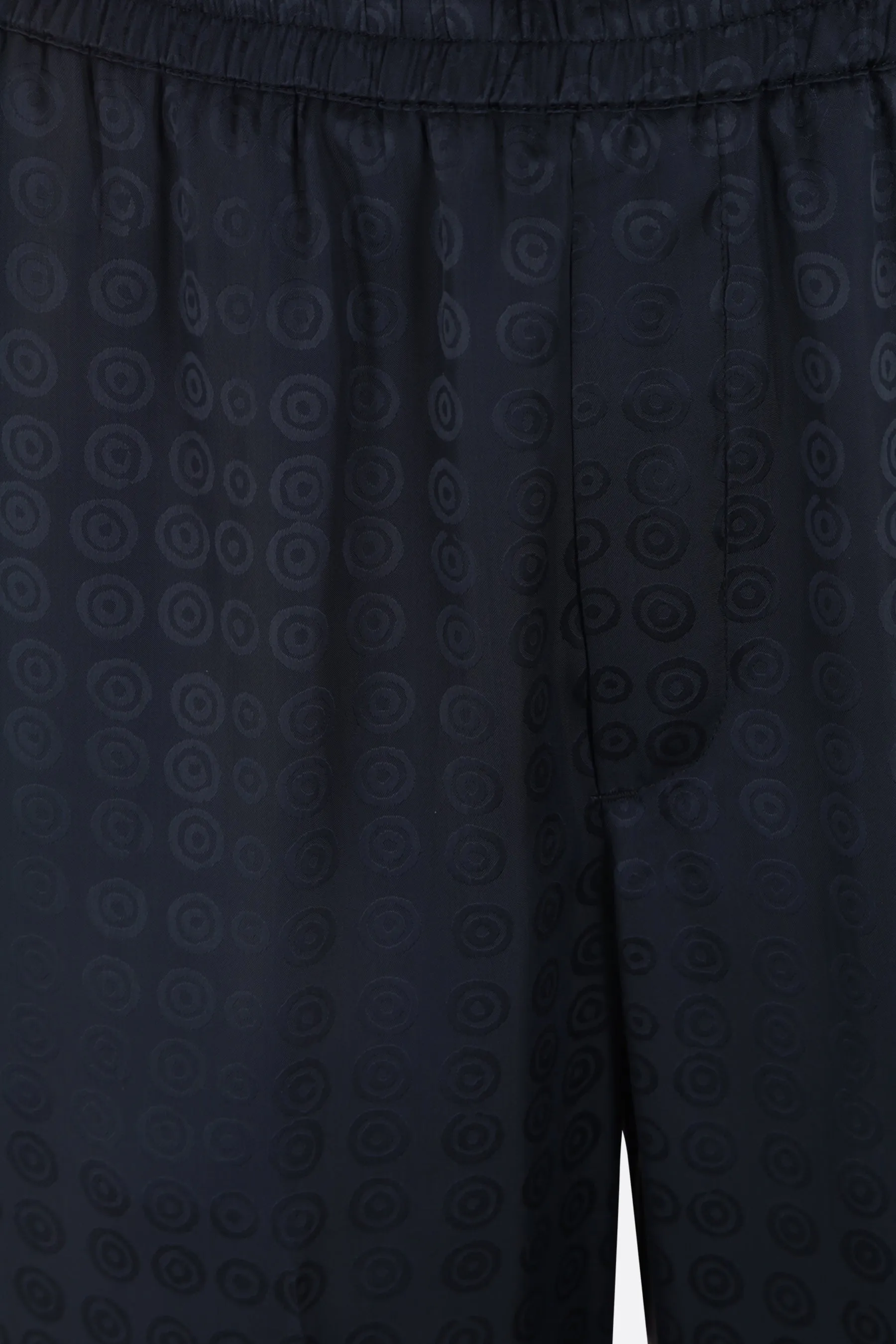 viscose pijama pants with lavallière