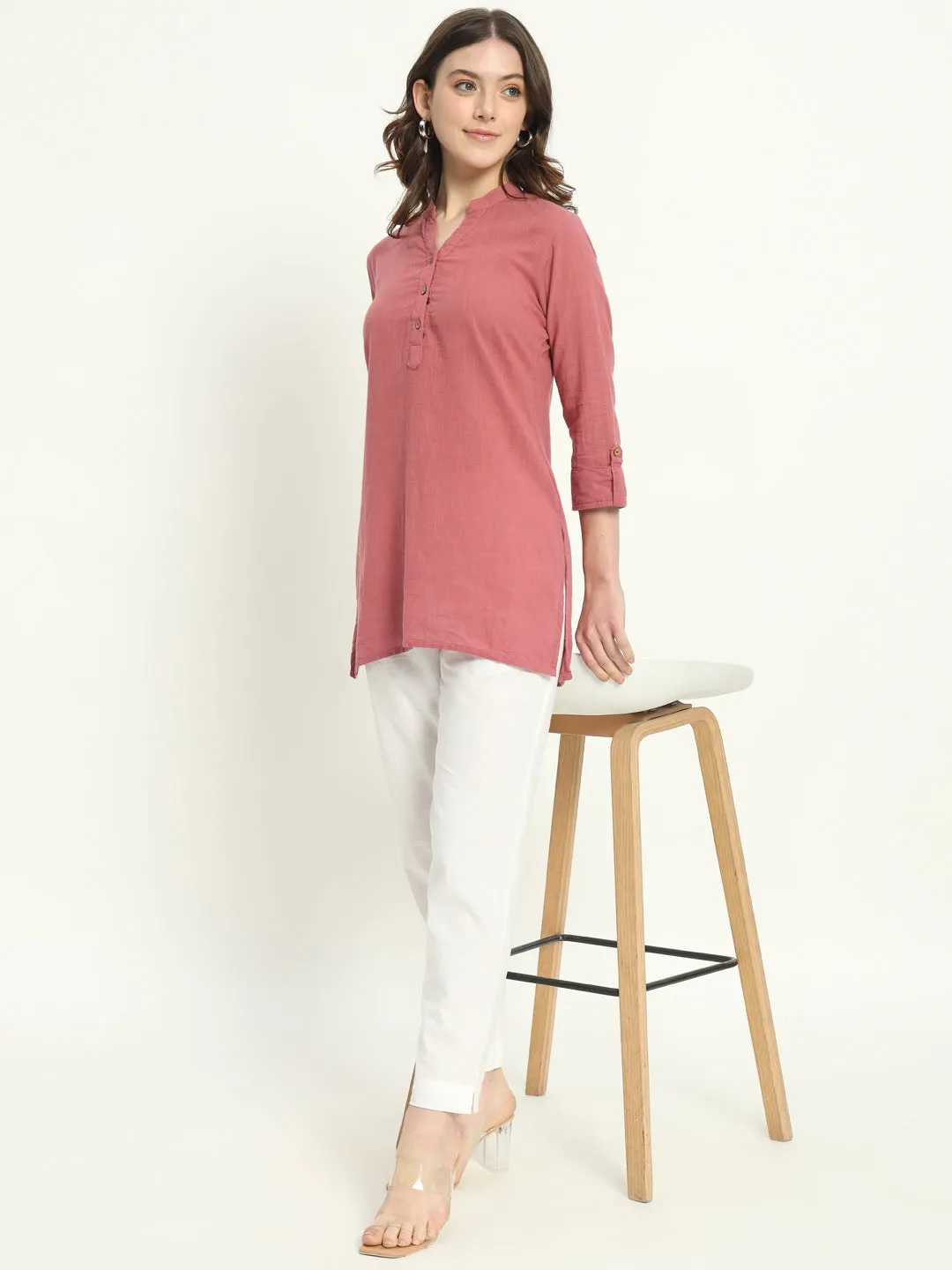 WHITE COTTON PANTS