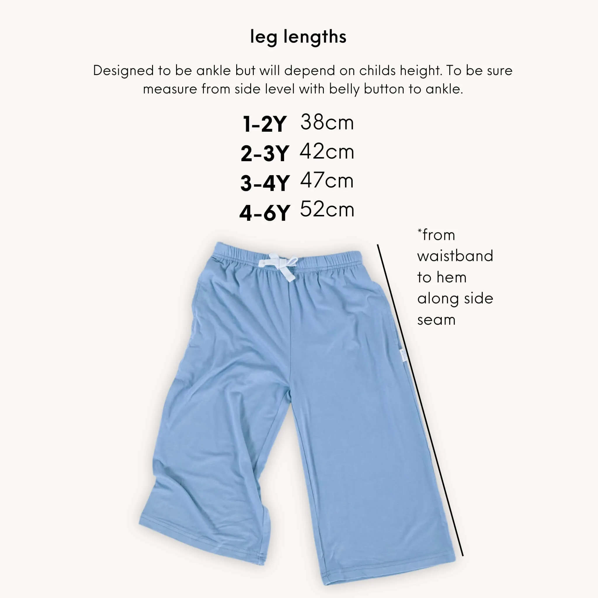 Wide Leg pants Powder Blue