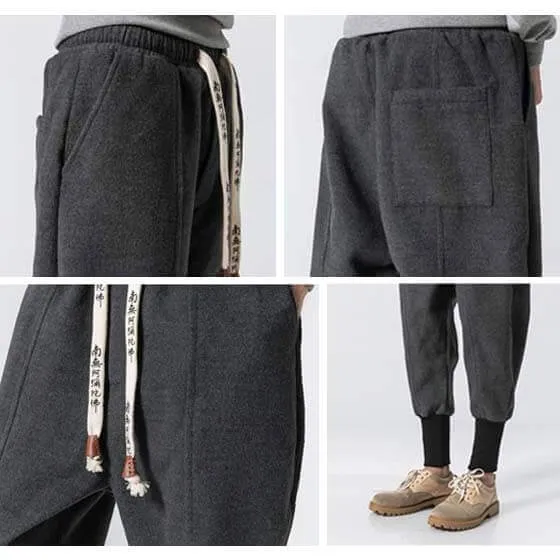 WLS Kuko Harem Pants Dark Gray