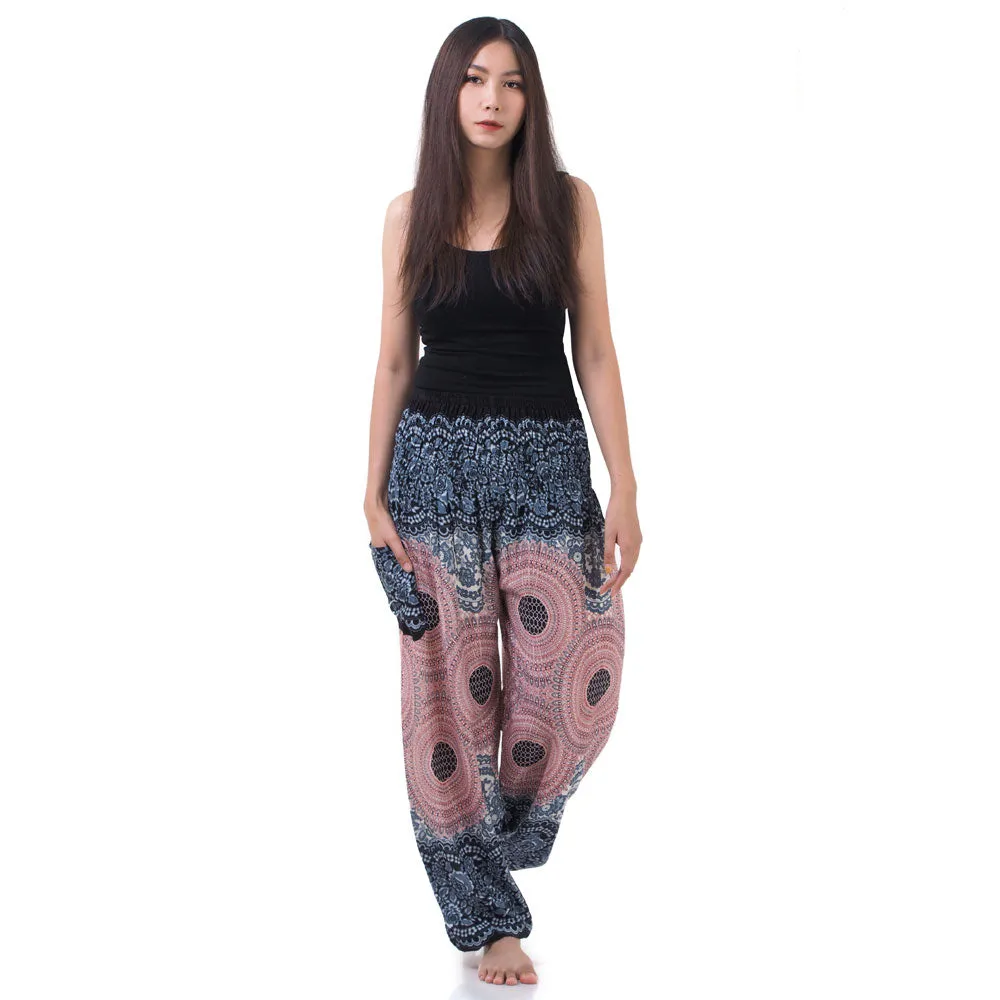 Women's Mandala Harem Pants Mystic Gray