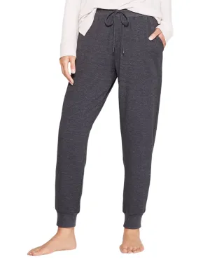 Women's Plain Solid Sports Pants,Gray