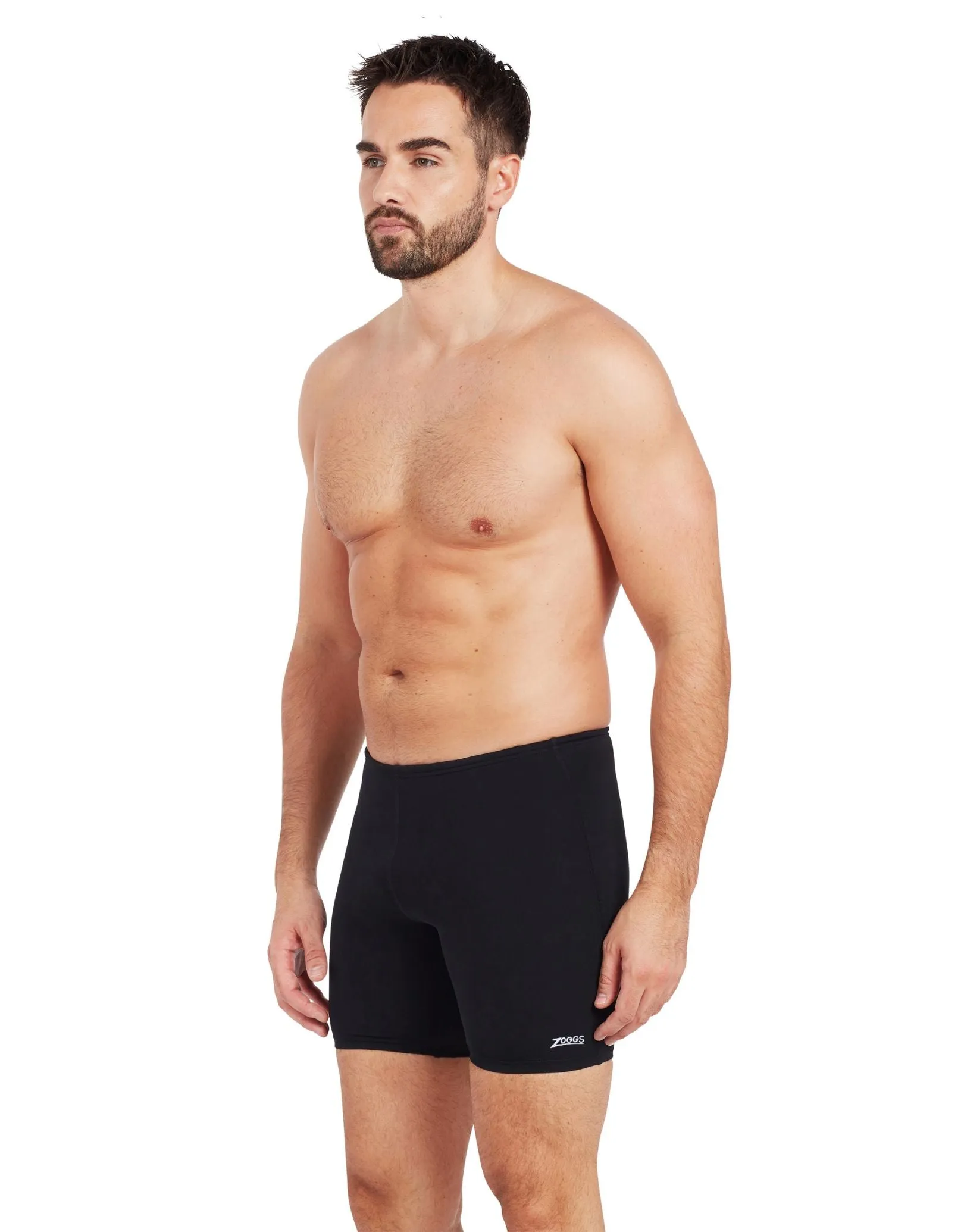 Zoggs Cottesloe Mid Swim Jammer - Black