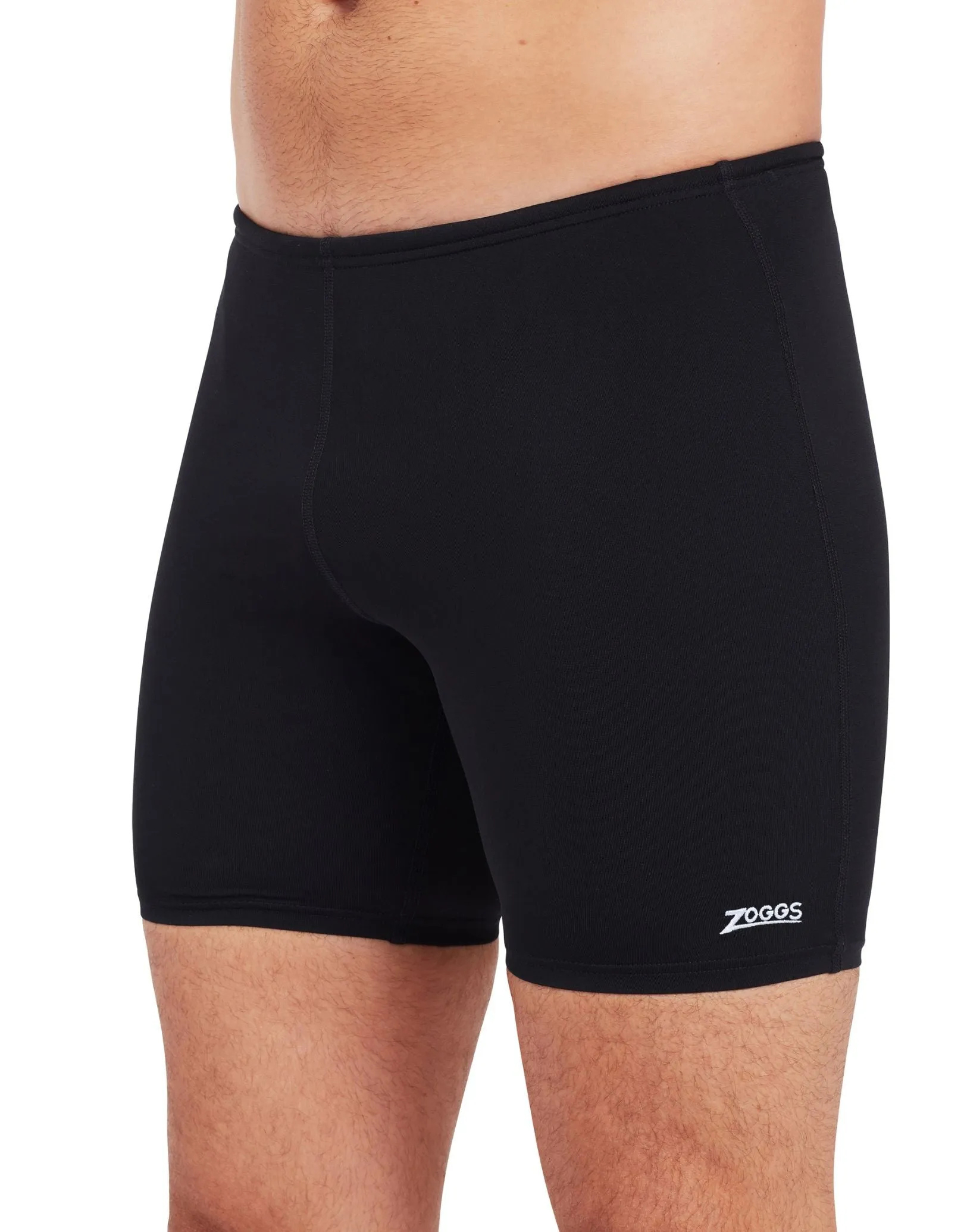 Zoggs Cottesloe Mid Swim Jammer - Black